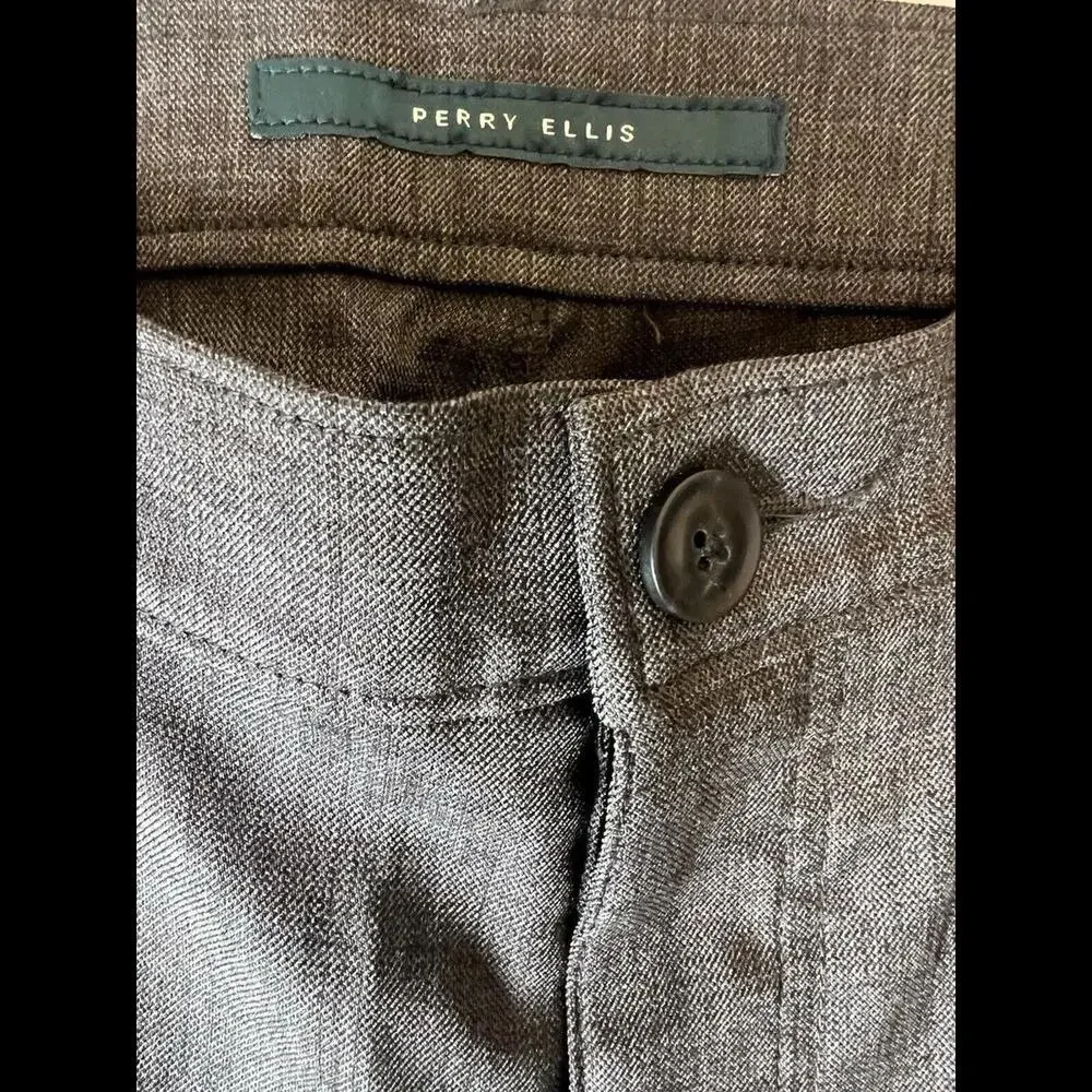 Perry Ellis Mens Slim Fit Stretch 34x32‎ $79.50 MSRP